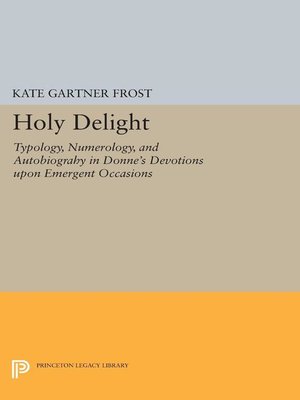 cover image of Holy Delight